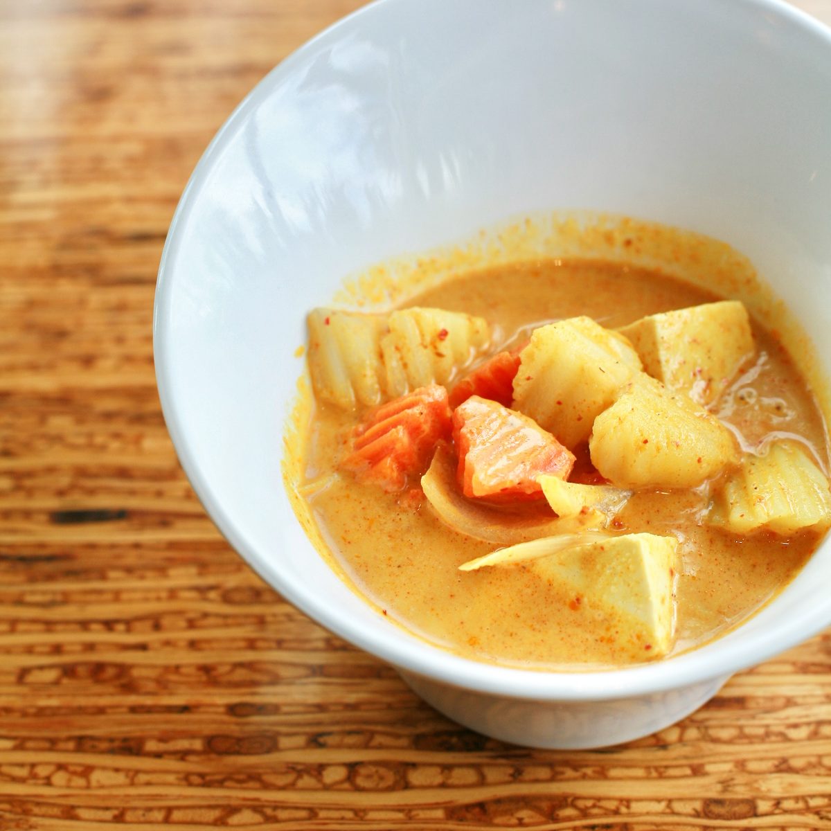 Curry, Tofu, Eggplant