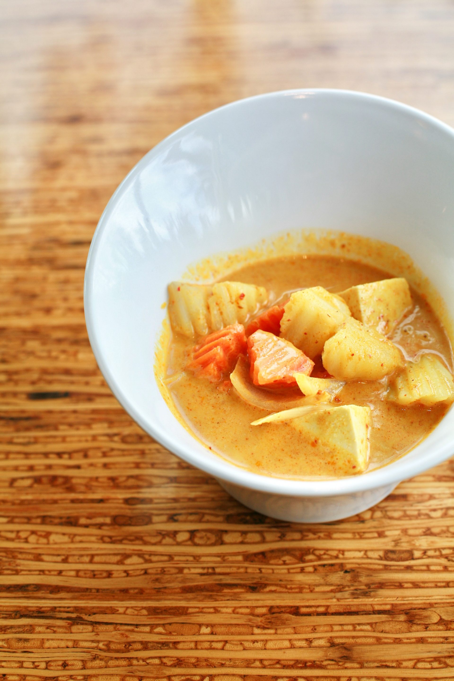 Curry, Tofu, Eggplant
